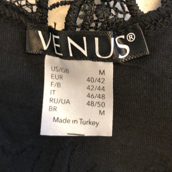 Venus Lace Top Tee with Sparkle - Picture 5 of 5